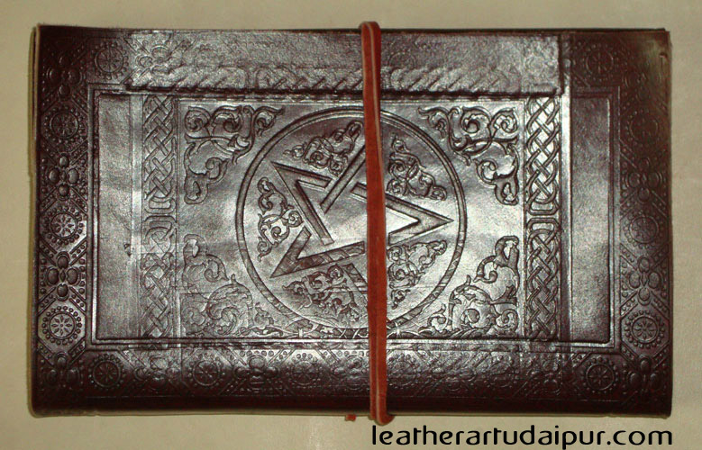 Embossed Leather Diary